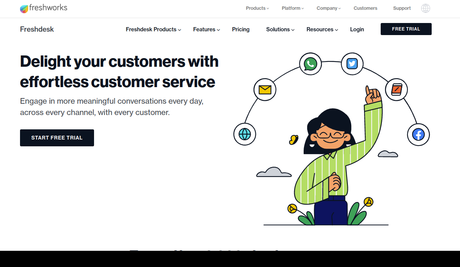 Freshdesk- SaaS Help Desk Software