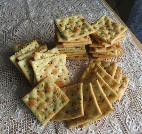 Spiced Buttery Crackers