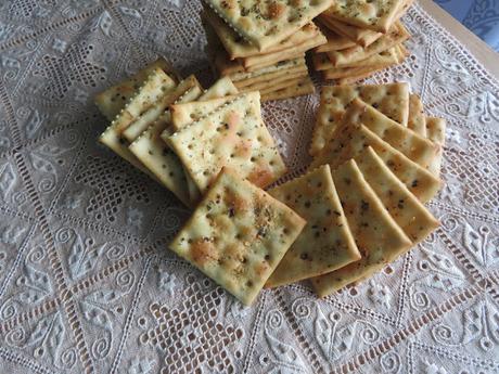 Spiced Buttery Crackers