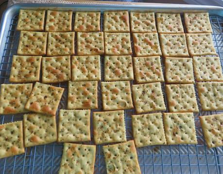 Spiced Buttery Crackers