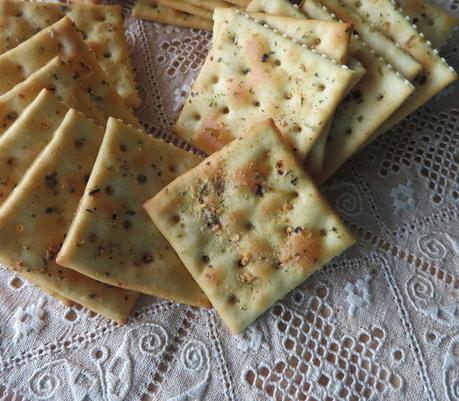 Spiced Buttery Crackers