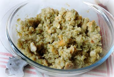 Mom's Bread & Potato Stuffing