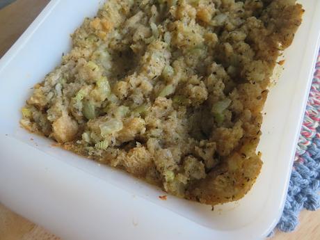 Mom's Bread & Potato Stuffing