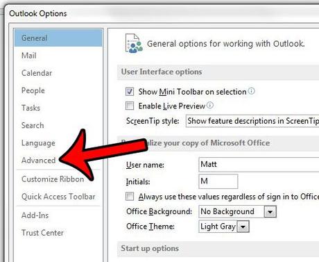 How to disable hardware graphics acceleration in Outlook 2013