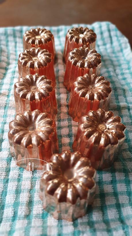 Chocolate Canelé 巧克力可麗露  Air fryer