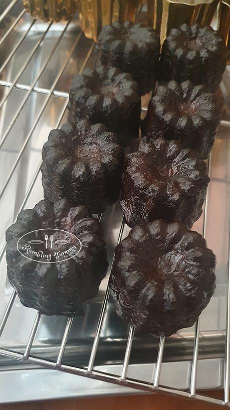 Chocolate Canelé 巧克力可麗露  Air fryer