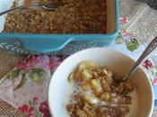 Double Ginger Apple Crumble