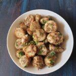 Vrat Ki Arbi Ki Sabji l Colocasia Roast + Video vrat-ki-arbi-sabji- falahar