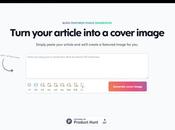 Writing Artifact! StockAI Launches Online Tool That Automatically Generates Cover Images Entering Article