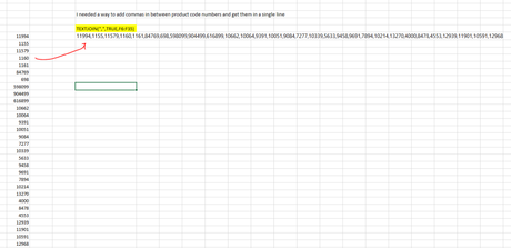 The Textjoin function in Excel