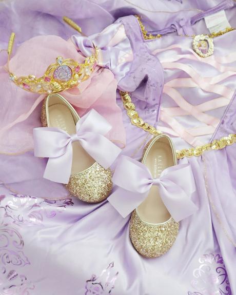 flower girl shoes gold