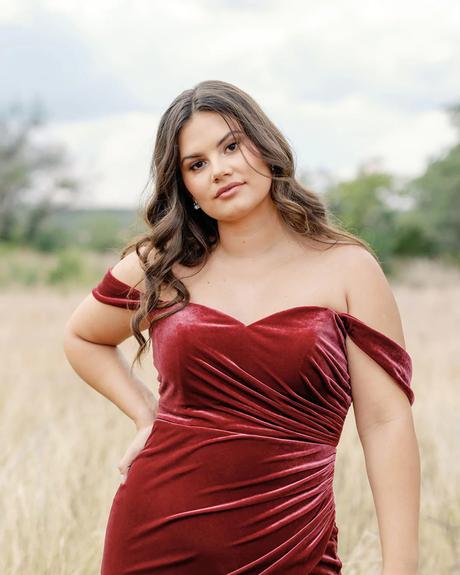 velvet bridesmaid dresses plus-size