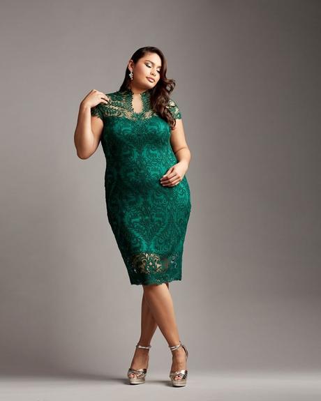 plus size bridesmaid dresses green