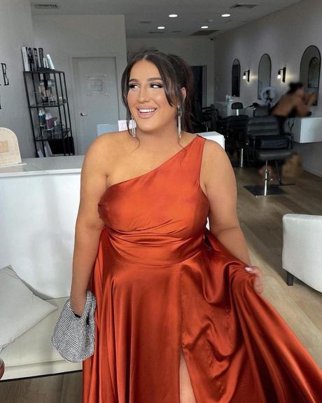 plus size bridesmaid dresses satin