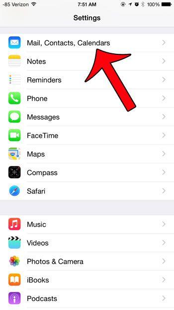 How to Add RCN Email Account on iPhone 6