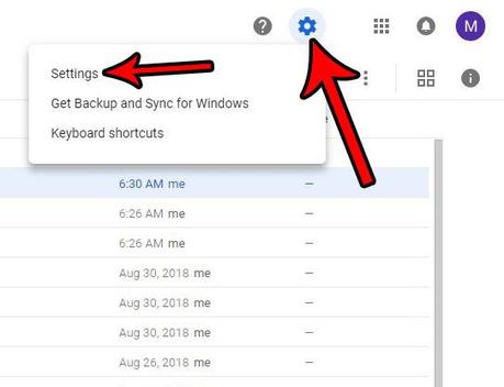 How to turn off email notifications in Google Drive