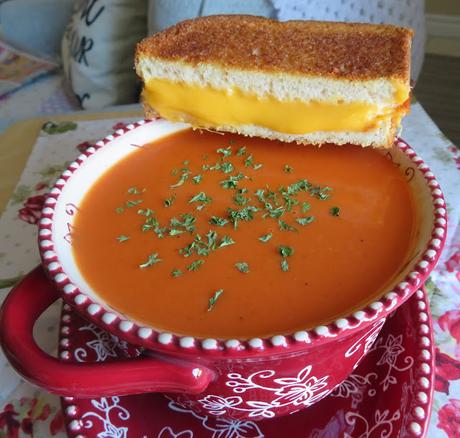 Creamy Tomato Soup (for two)