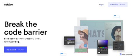 webflow- Best No Code Tools