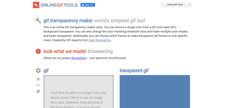 5 Best Online Transparent GIF Maker Websites
