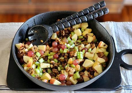 Healthy Apple Nut Seed Salad