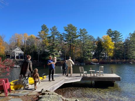 New Hampshire Lake House Family Trip