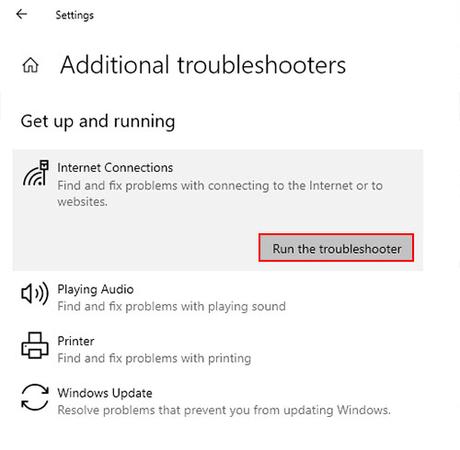 Run troubleshooter - How To Fix Laptop Keeps Disconnecting From WiFi?