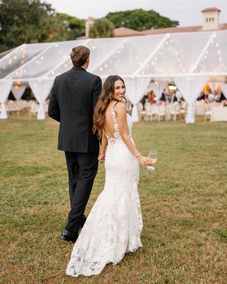 best wedding venues in florida bride in lace dress
