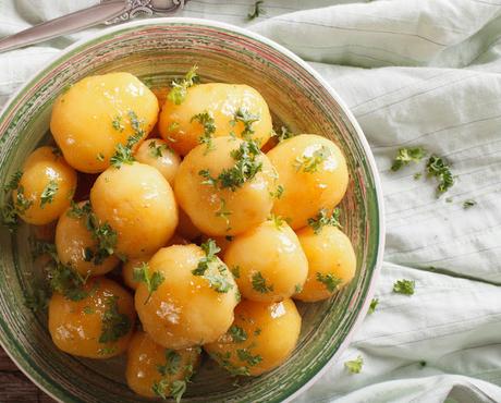 Danish Glazed Potatoes