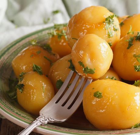 Danish Glazed Potatoes