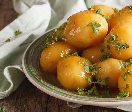 Danish Glazed Potatoes