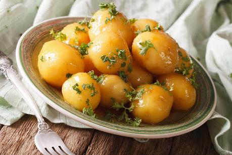 Danish Glazed Potatoes
