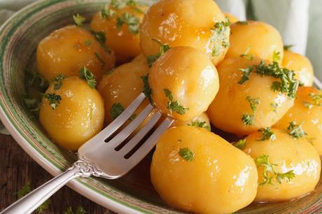 Danish Glazed Potatoes
