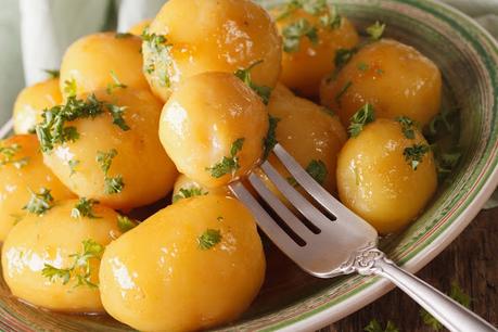 Danish Glazed Potatoes