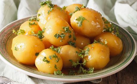 Danish Glazed Potatoes