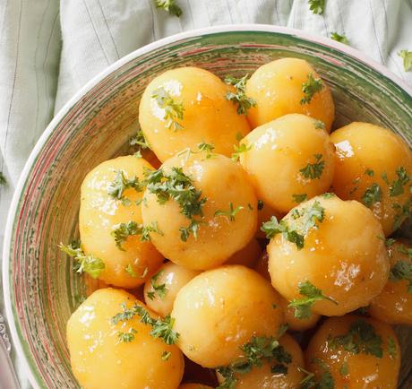 Danish Glazed Potatoes