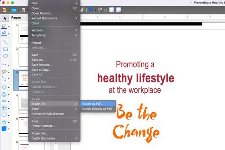 How to use LibreOffice as a PDF editor