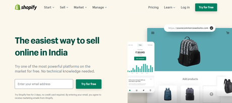 shopify ecommerce platform