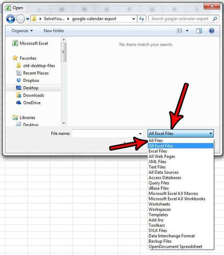 How to View Google Calendar File in Excel How to View Google Calendar File in Excel