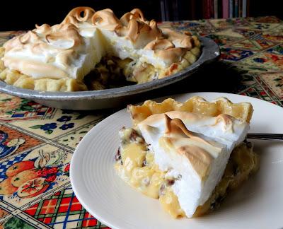Raisin & Sour Cream Pie