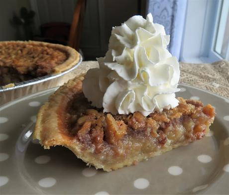 Maple Walnut  Vinegar Pie