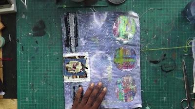 Material Mondays - Textile Art Project - Week 12