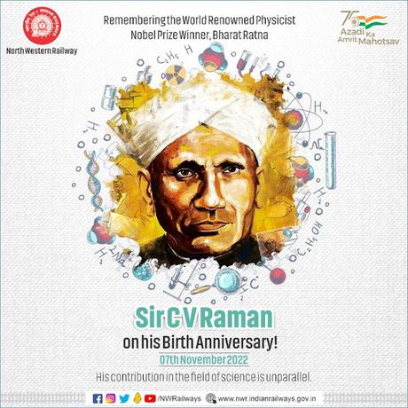 Remembering the Great Scientist - Nobel Laureate Sri CV Raman - Paperblog