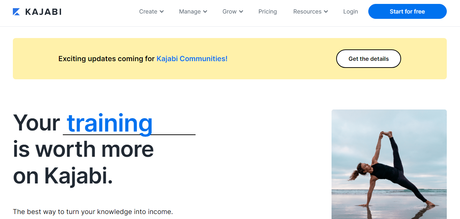  LearnWorlds vs Kajabi-Kajabi Overview