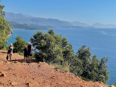 walking-down-the-trail-to-gjipe-beach