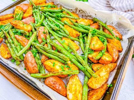 Roasted Green Beans And Potatoes Roasted Green Beans And Potatoes