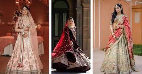 Unique Dupatta Draping Styles For Lehenga