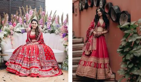 Best Dupatta Draping Styles For Lehenga