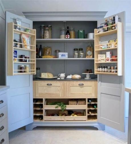 17 Kitchen Pantry Ideas for Small Spaces (Enlarging Your Space)