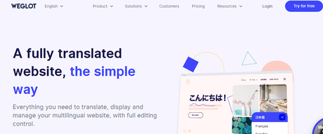 Weglot- WordPress Translation Plugins