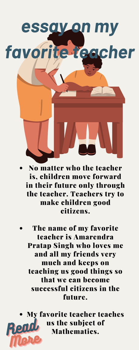 Essay my favorite teacher PDF Essay my favorite teacher PDF